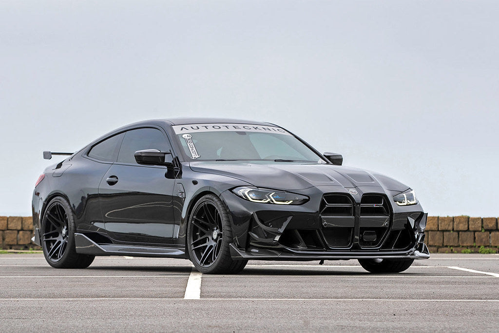 AutoTecknic G8X M3 / M4 ドライカーボン GT4 バンパーカナードセット