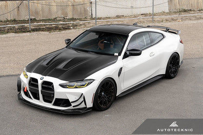 AutoTecknic G8X M3 / M4 ドライカーボン GT4 バンパーカナードセット