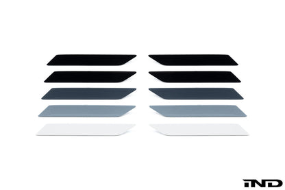 IND G90 / G99 M5 塗装済みリアバンパーリフレクターセット