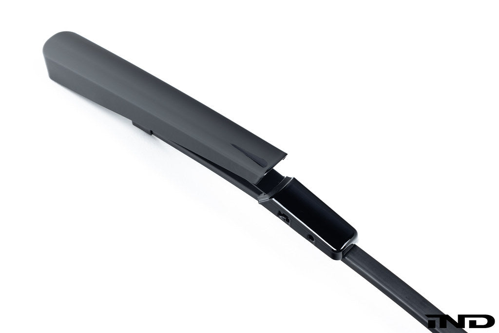 IND G99 M5 / U11 X1 / G45 X3 塗装済みリアワイパーアーム + ブレード - グロスブラック