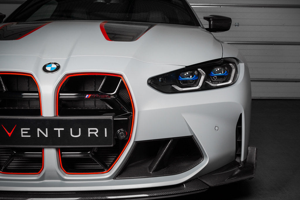 Eventuri BMW G8X M3 / M4 ブラックカーボンインテークスクープセット