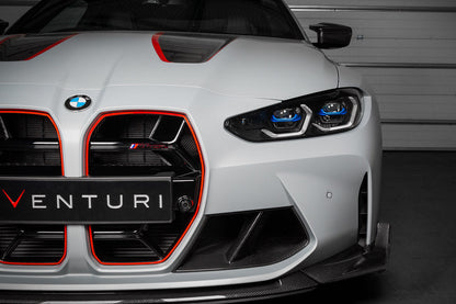 Eventuri BMW G8X M3 / M4 ブラックカーボンインテークスクープセット