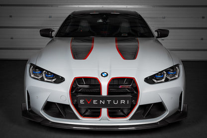 Eventuri BMW G8X M3 / M4 ブラックカーボンインテークスクープセット