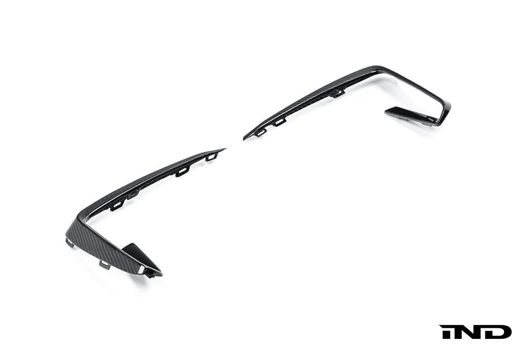 AutoTecknic G01 X3 / G02 X4 M40i プレLCI カーボンフロントバンパートリムセット