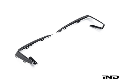 AutoTecknic G01 X3 / G02 X4 M40i プレLCI カーボンフロントバンパートリムセット