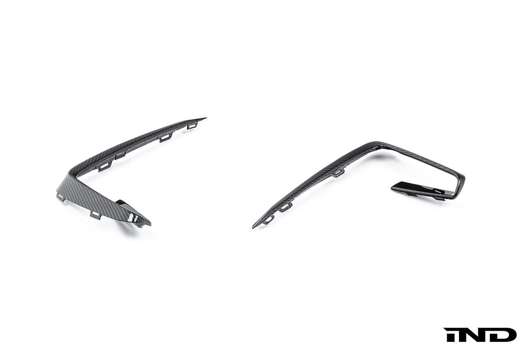 AutoTecknic G01 X3 / G02 X4 M40i プレLCI カーボンフロントバンパートリムセット