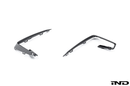 AutoTecknic G01 X3 / G02 X4 M40i プレLCI カーボンフロントバンパートリムセット