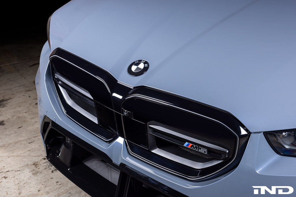 IND BMW カーボン ラウンデルセット