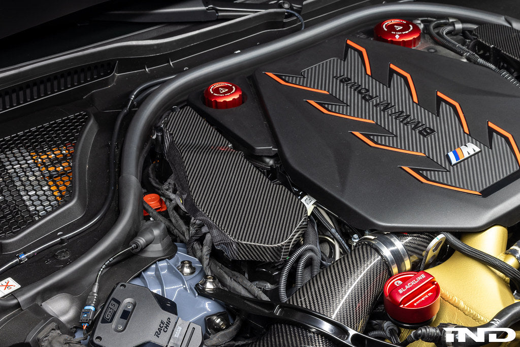 AutoTecknic G90 / G99 M5 カーボンエンジンカバー エクステンションセット