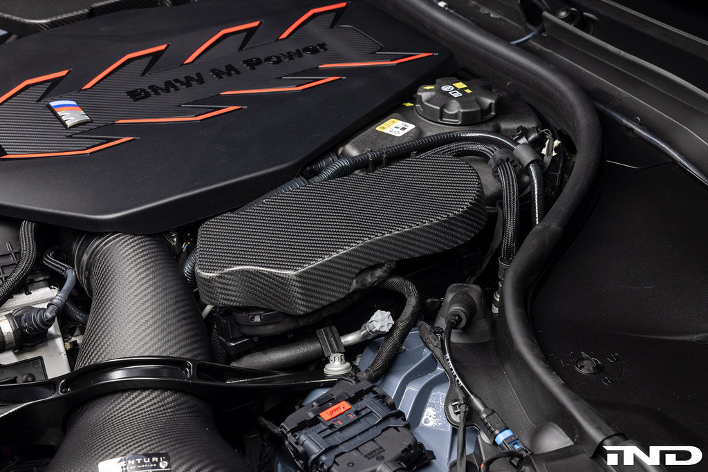 AutoTecknic G90 / G99 M5 カーボンエンジンカバー エクステンションセット