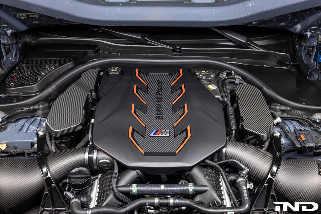 AutoTecknic G90 / G99 M5 カーボンエンジンカバー エクステンションセット