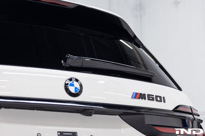 IND G07 X7 塗装済みリアワイパーアーム + キャップ - グロスブラック