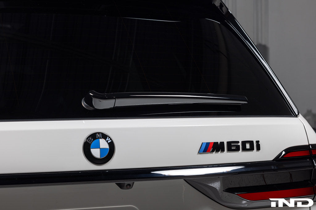 IND G07 X7 塗装済みリアワイパーアーム + キャップ - グロスブラック