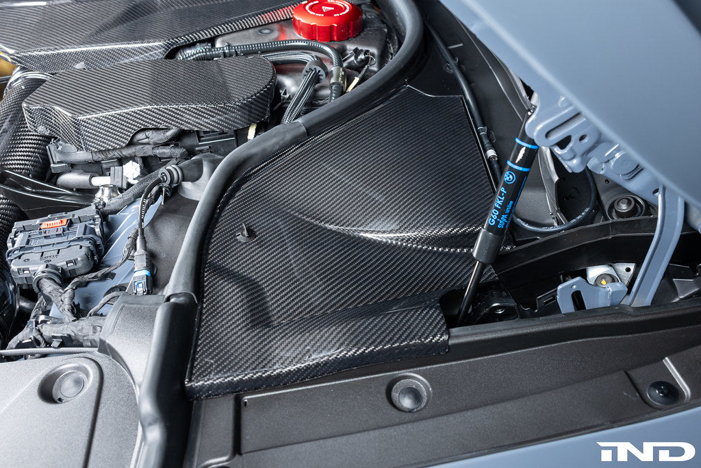 AutoTecknic G90 / G99 M5 カーボンエンジンカウルパネルトリムセット