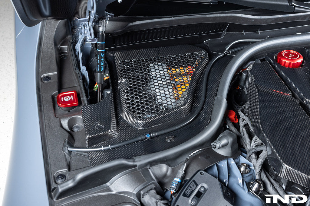 AutoTecknic G90 / G99 M5 カーボンエンジンカウルパネルトリムセット