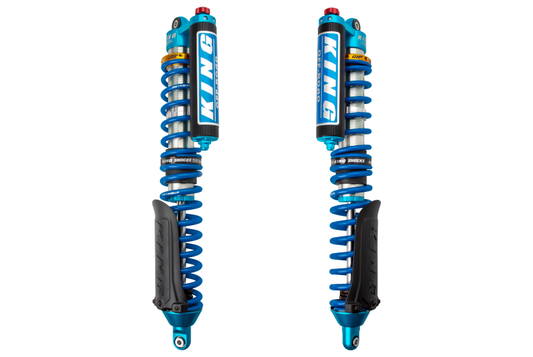 King Shocks 2017年以降 Maverick X3 X DS 72インチ フロント 2.5インチ径 ピギーレス コイルオーバー 調整機能付き＆フィン付きリザーバー