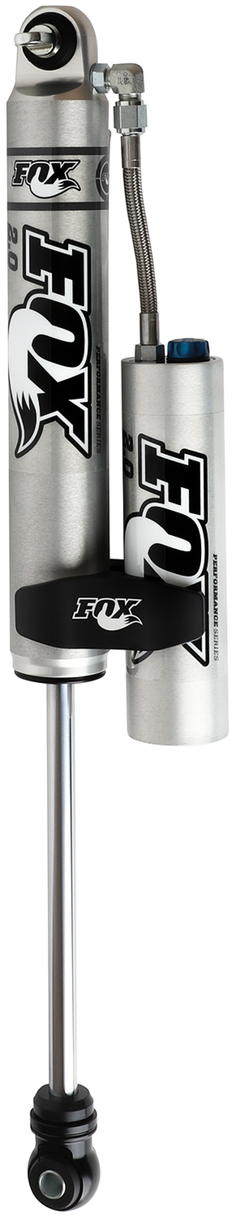 Fox 07+ Jeep JK 2.0 ファクトリーシリーズ 9.6インチ（約244mm） スムースボディ R/R リアショック w/CD アジャスト / 1.5-3.5インチ（約38-89mm） リフト