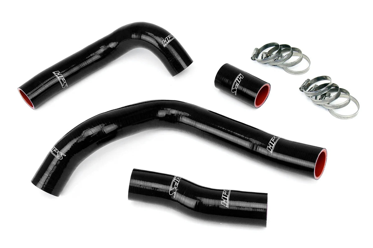 HPS シリコンホースキット - ラジエーターホース 2016年+ Lexus IS200t / IS300 2.0L ターボ 57-1829-BLK
