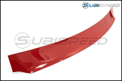 OLM ペイントマッチド ウィンドウルーフバイザー / スポイラー - 2015-2021 WRX / STI (G1U-シルバー)