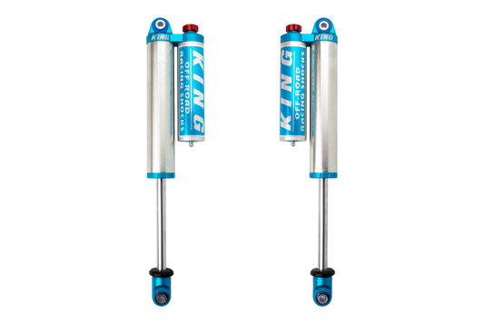 King Shocks 04-15 日産タイタン リア 2.5インチ径 ピギーバックリザーバー付きショック アジャスター付き（ペア）
