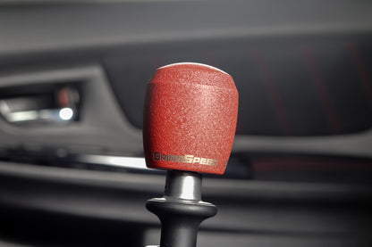GrimmSpeed スタビーシフトノブ ステンレス レッド M12×1.25 | 汎用