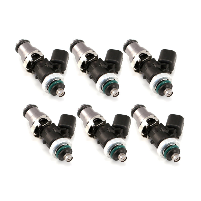 Injector Dynamics 1750-XDS - 48mm 長さ - 14mm トップ - 14mm ロー Oリング（R35 ロースペーサー）（6個セット）