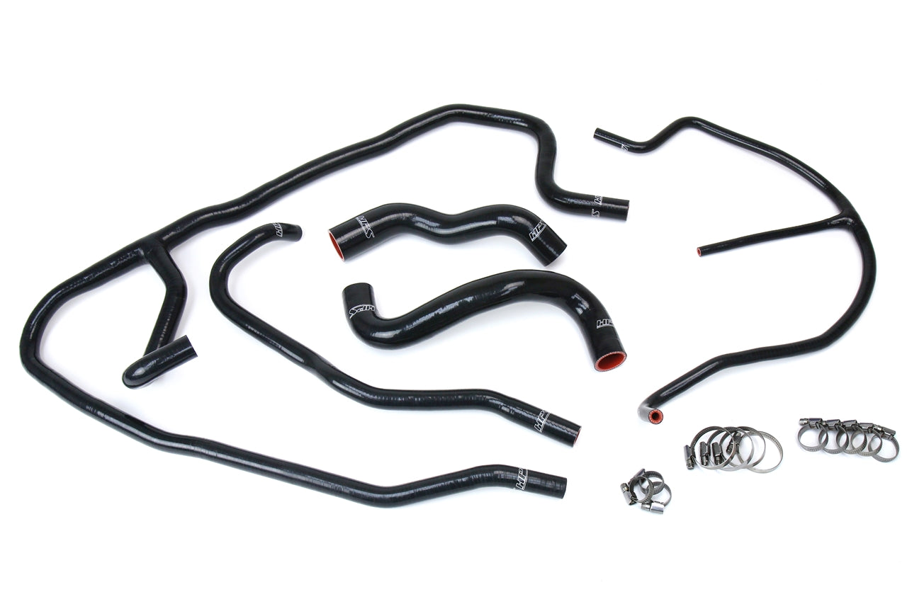 HPS シリコン ホース キット - ラジエーターおよびヒーター ホース 57-1276-BLK