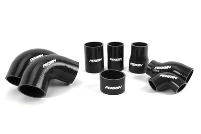 Perrin 15-21年式 Subaru STI フロントマウントインタークーラーブーストチューブキット - ネオンイエロー