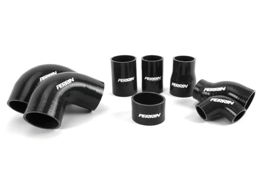 Perrin 15-21年式 Subaru STI フロントマウントインタークーラーブーストチューブキット - ネオンイエロー