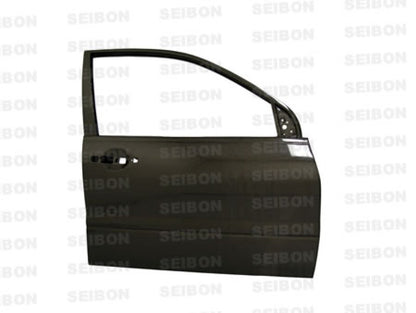 Seibon 2003-2008 ミツビシ エボリューション8 純正形状 カーボンファイバー フロントドアセット