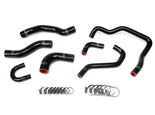 HPS シリコン ホース キット - ラジエーターおよびヒーター ホース 57-1478-BLK