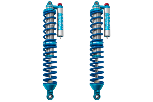 King Shocks Arctic Cat Wildcat 2/4シート用リア 2.5インチ（約63.5mm）ピギーバックコイルオーバー（調整機能付き）