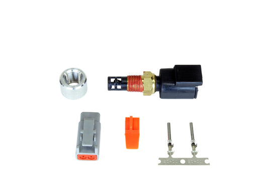 AEM ユニバーサル 1/8インチNPT エアインテーク温度センサーキット（デューテッシュスタイルコネクター付）