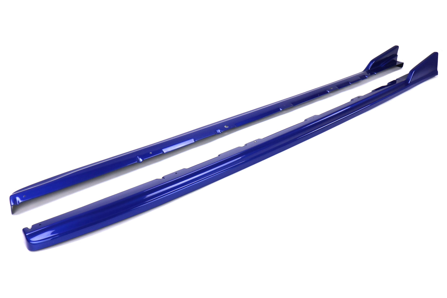 OLM CS2スタイル ペイントマッチド サイドスカート（Galaxy Blue Pearl）- 2015-2021 スバル WRX / STI用