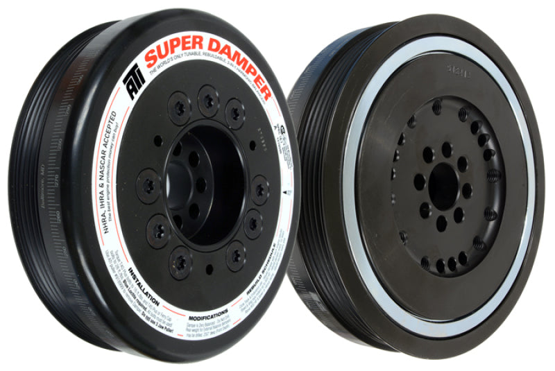 ATI ダンパー - 6.755インチ（約171.5mm） - スチール製 - 5溝 - 外部バランス - ランボルギーニ ガヤルド / アウディ R8