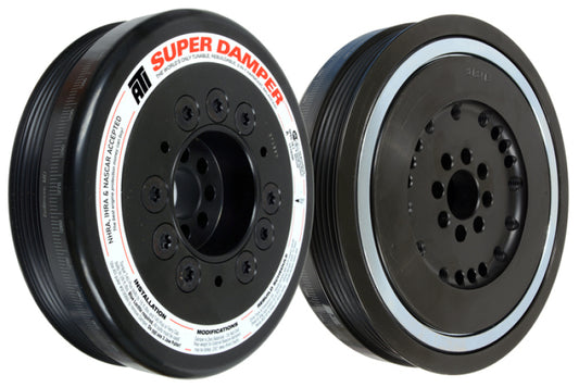 ATI ダンパー - 6.755インチ（約171.5mm） - スチール製 - 5溝 - 外部バランス - ランボルギーニ ガヤルド / アウディ R8