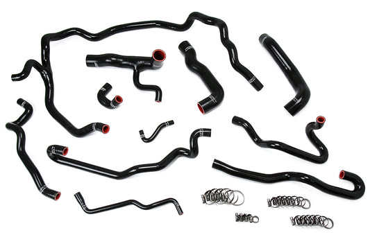 HPS シリコン ホース キット - ラジエーターおよびヒーター ホース 57-1552-BLK