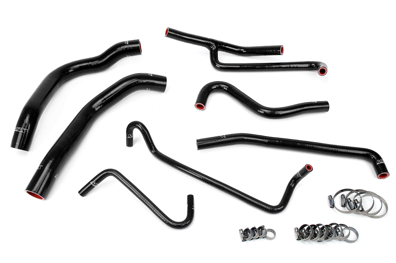 HPS シリコン ホース キット - ラジエーターおよびヒーター ホース 57-1330-BLK