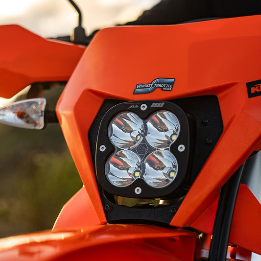 Baja Designs KTM XL80 (DC) ヘッドライトキット Hi-Low ハーネス付き - KTM 2024 350 EXC-F・500 EXC-F・450 XCF-W・350 XW-F・500 XW-F対応