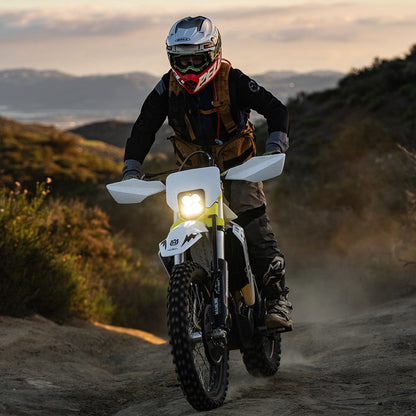 Baja Designs XL40（D/C）LEDヘッドライトキット＋Hi-Lowハーネス - Husqvarna FE-S（'24-25）