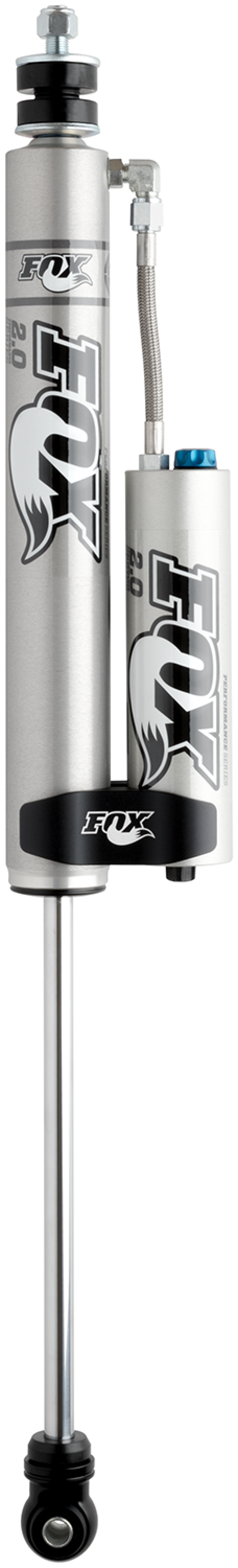 Fox 07+ Jeep JK 2.0 ファクトリーシリーズ 10.1インチ（約256.5mm） スムースボディ フロント左右ショックアブソーバー CDアジャスター付き / 2.5〜4インチ（約63.5〜約101.6mm）リフト対応