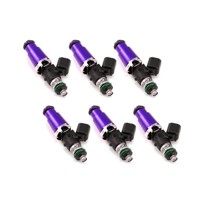 Injector Dynamics ID1050X インジェクター 14mm（パープル）アダプター（6個セット）