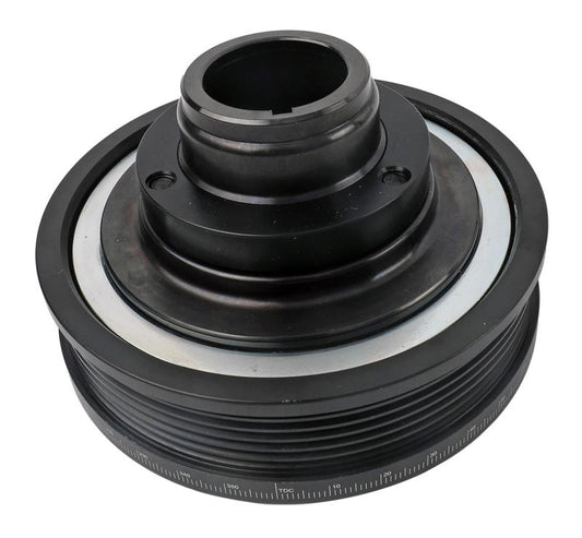 ATI ダンパー - 5.67インチ（約144mm） - アルミ製 - 6/4溝 - 25％アンダードライブ - エアコン無し - LS1/2/3/6 - 1997-2013 Yボディ - 3リング