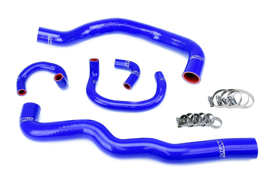 HPS シリコン ホース キット - ラジエーターおよびヒーター ホース 57-2082-BLUE