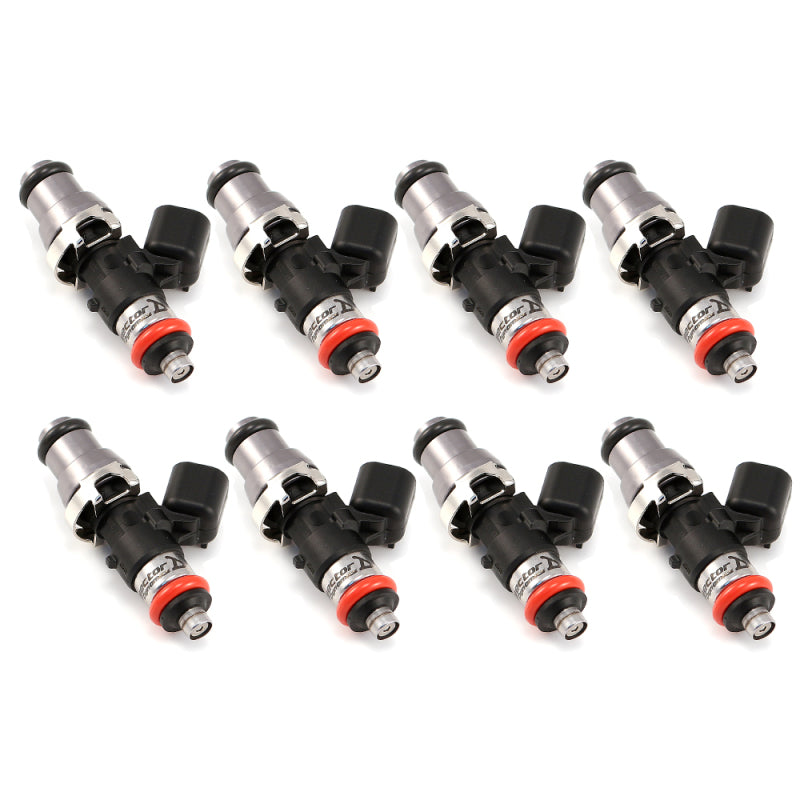 Injector Dynamics 2600-XDS インジェクター - 長さ48mm - トップ14mm - ロワーOリング15mm（8個セット）