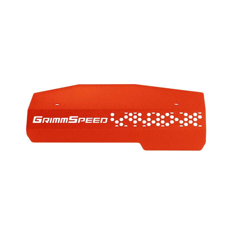 GrimmSpeed プーリーカバー レッド | スバル 2022年以降 WRX / 2019年以降 アセント