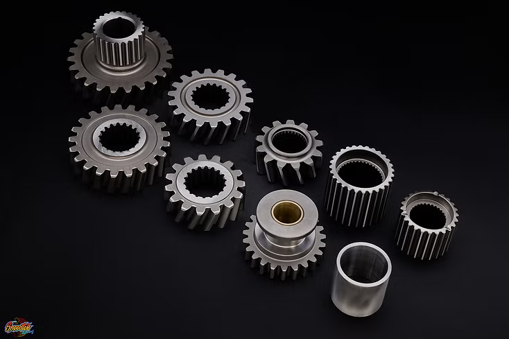 Speed Tek Auto Racing トヨタ JZX90 / JZX100 / JZX110 / JZA70 純正5速 R154トランスミッション ドグギアセット - 1000HP