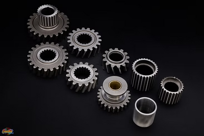 Speed Tek Auto Racing トヨタ JZX90 / JZX100 / JZX110 / JZA70 純正5速 R154トランスミッション ドグギアセット - 1000HP