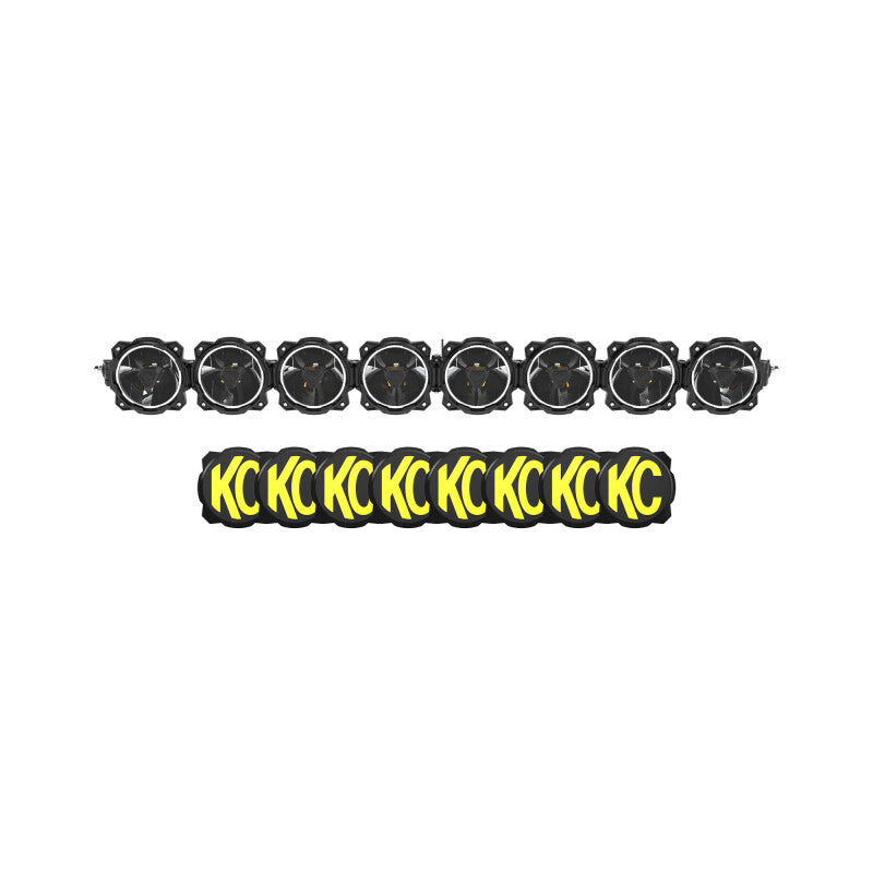KC HiLiTES Gravity Titan LED ライトバー - 50インチ（約127cm）（8ライト）