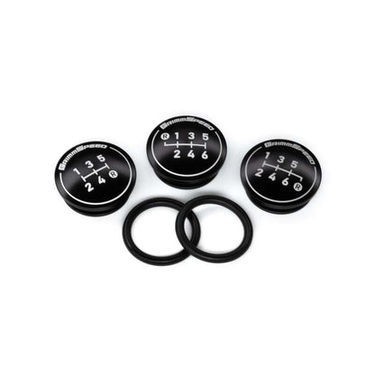 GrimmSpeed スワップトップ・ウエイテッドシフトノブ ピストン ステンレス | スバル 5速/6速MT車